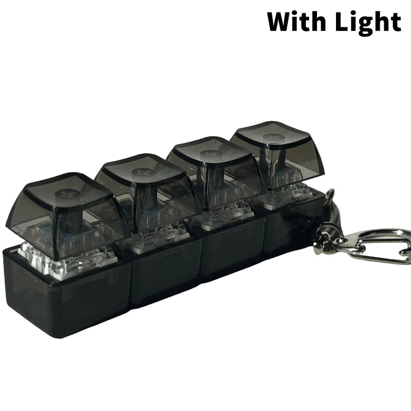 Fidget Keyboard Keychain